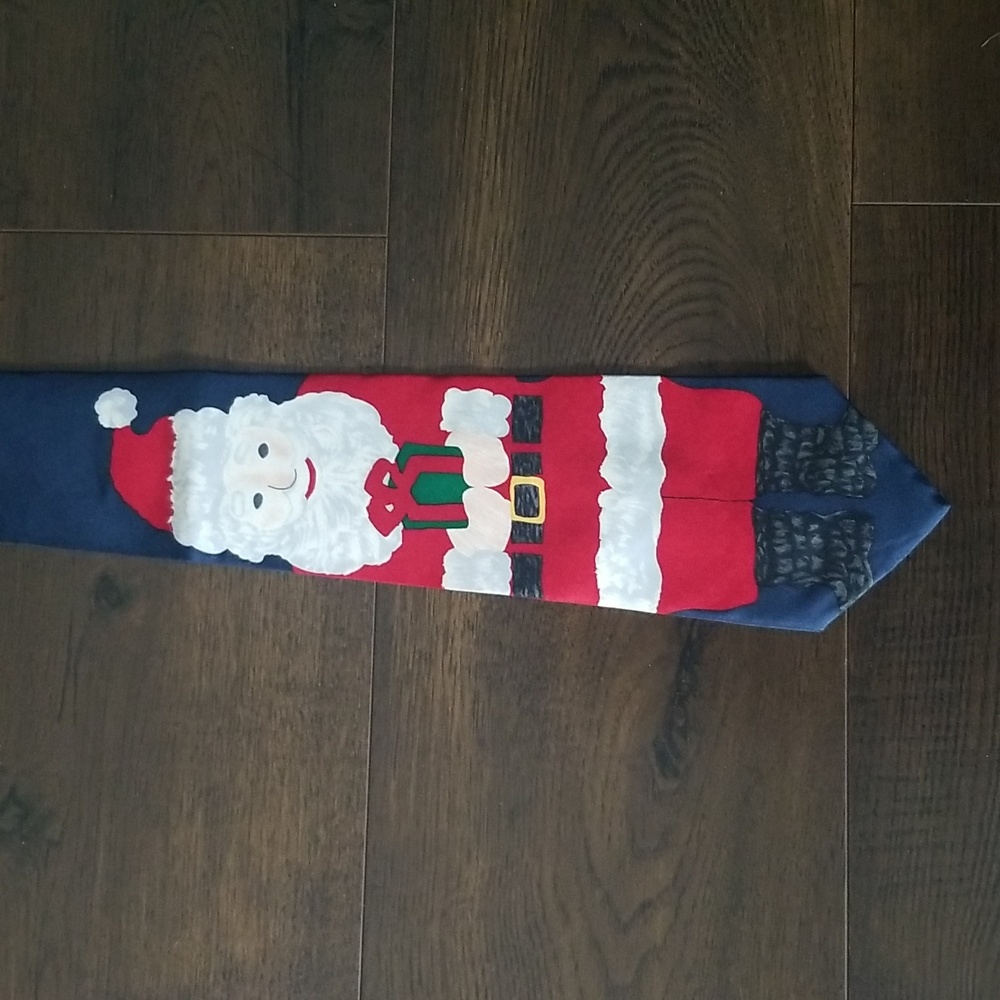 Save the Children silk Santa tie.